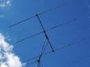 Even a simple 3 element 6 meter Yagi like this one can get you into the action during the ARRL June VHF Contest. [Rick Lindquist, WW1ME, photo]